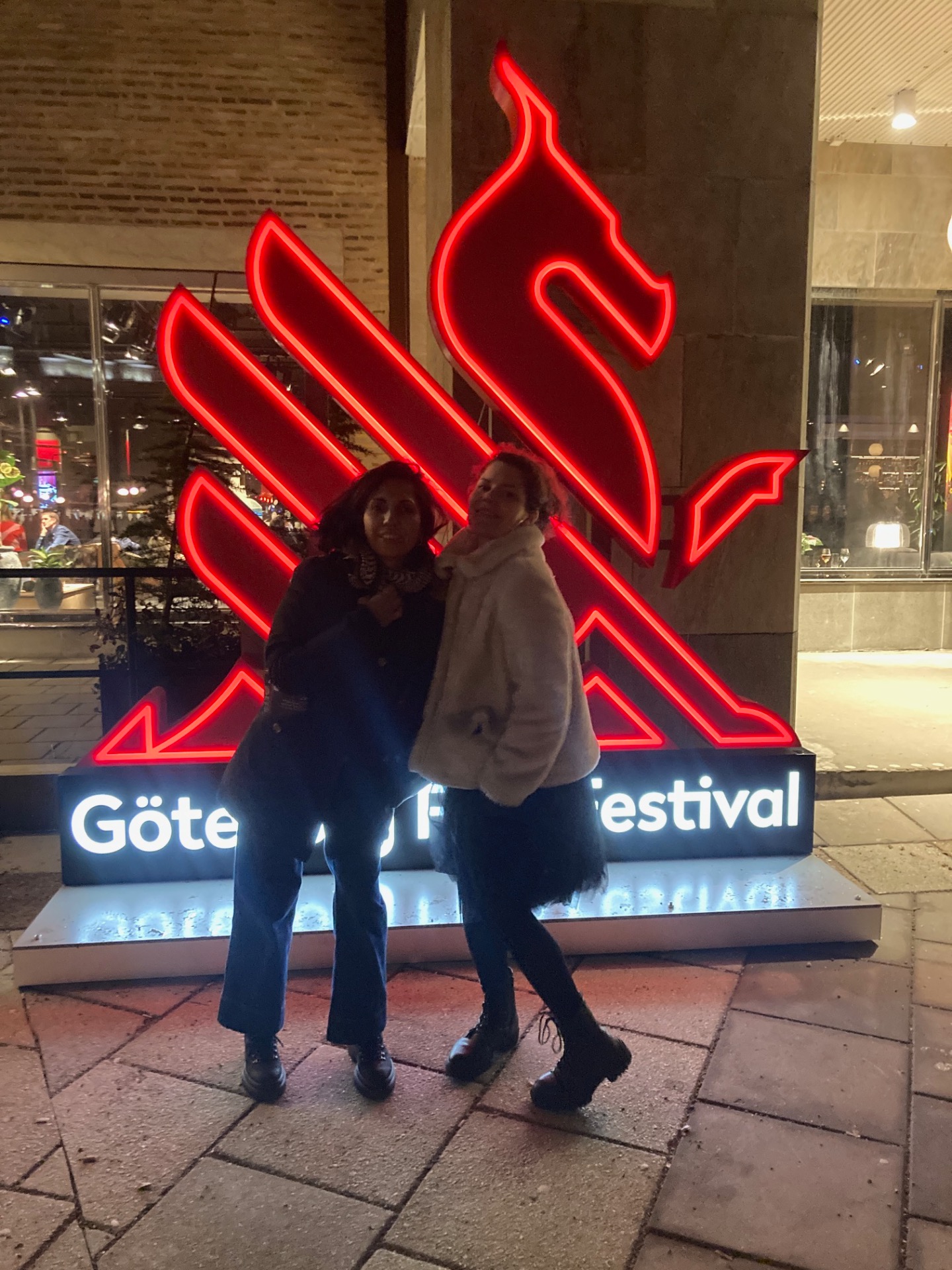 Producer Carla Mantilla and director Irene Lopez at Gothenburg filmfestival